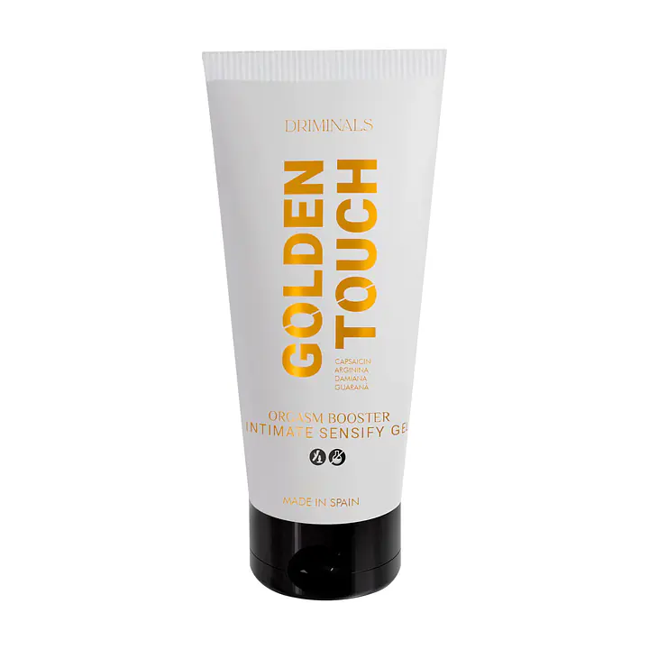 Збуджувальний гель для клітора Driminals Golden Touch Orgasm Booster, 30 мл, розігрів та поколювання - Master