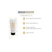 Збуджувальний гель для клітора Driminals Golden Touch Orgasm Booster, 30 мл, розігрів та поколювання - Master