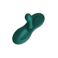 Sit-on-topсмарт-вібратор Zalo – Flora Smart Vibrating Pad Turquoise Green, 9 моторів - Master