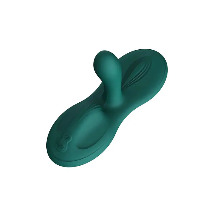 Sit-on-topсмарт-вібратор Zalo – Flora Smart Vibrating Pad Turquoise Green, 9 моторів - Master