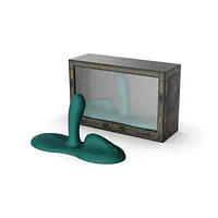 Sit-on-topсмарт-вібратор Zalo – Flora Smart Vibrating Pad Turquoise Green, 9 моторів - Master