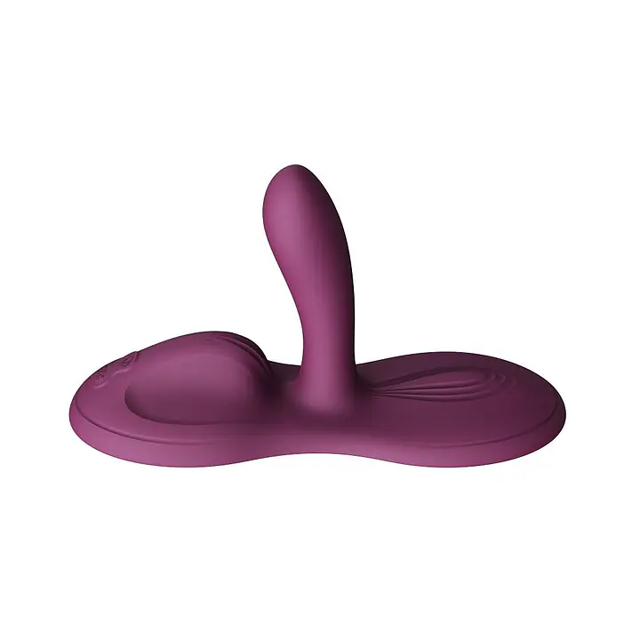 Sit-on-topсмарт-вібратор Zalo – Flora Smart Vibrating Pad Velvet Purple, 9 моторів - Master
