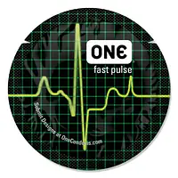 Презерватив ONE Glowing Pleasures, 1 шт, світиться в темряві, зі змазкою - Master