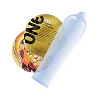 Презерватив ONE Legend XL, 1 шт, збільшений розмір, розширення на кінці, зі змазкою - Master