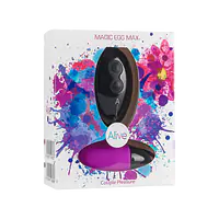 Потужне віброяйце Alive Magic Egg MAX Violet з пультом ДК - Master