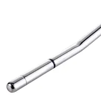 Уретральний зонд LOCKINK SEVANDA Vibrating&E-stim Metal Urethral Sounding - White - Master