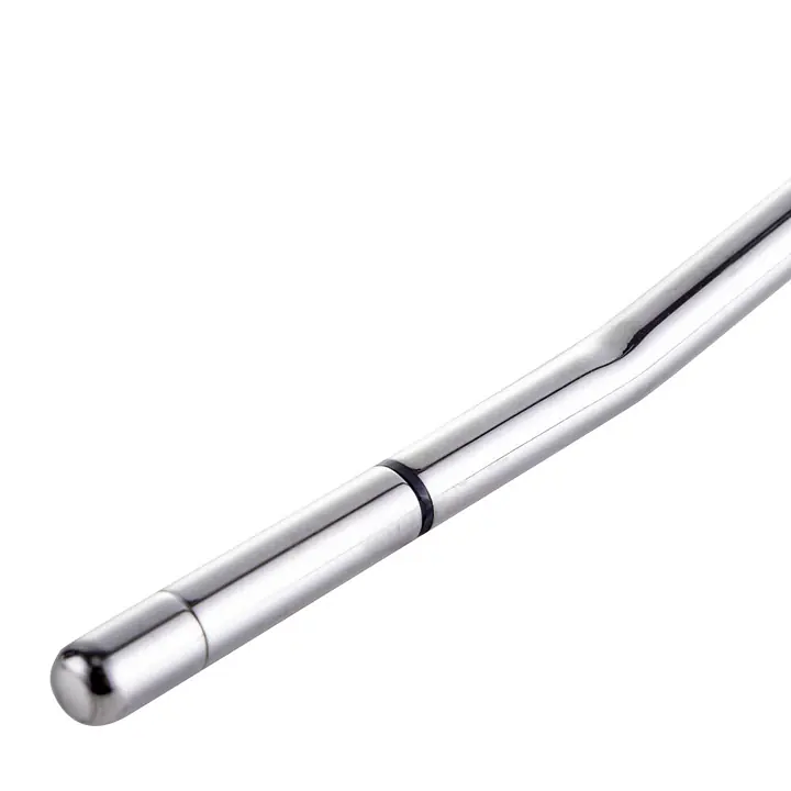 Уретральний зонд LOCKINK SEVANDA Vibrating&E-stim Metal Urethral Sounding - White - Master