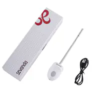 Уретральний зонд LOCKINK SEVANDA Vibrating&E-stim Metal Urethral Sounding - White - Master