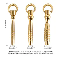 Набір уретральних стимуляторів LOCKINK Bad Boy Training Urethral Plugs Set - Master