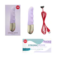 Мініпульсатор Fun Factory STRONIC PETITE pastel lilac, 8 режимів, підходить для початківців - Master
