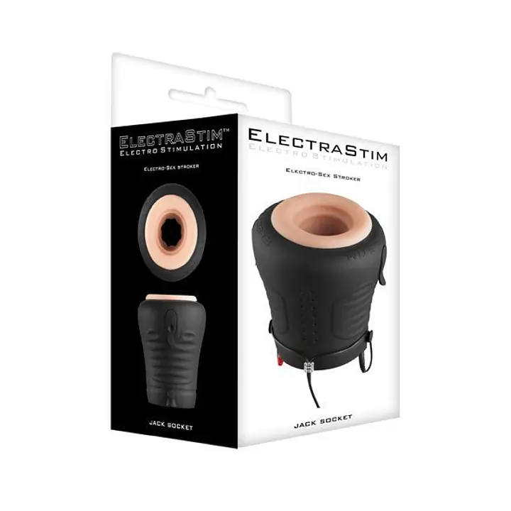 (SALE)Мастурбатор ElectraStim Jack Socket для електростимулятора, сумісний з MyStim - Master