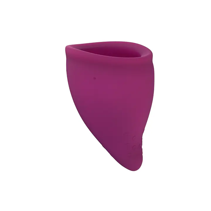 Менструальна чаша Fun Factory FUN CUP SIZE B, бордова, багаторазова, діаметр 4,3 см, об’єм 30 мл - Master
