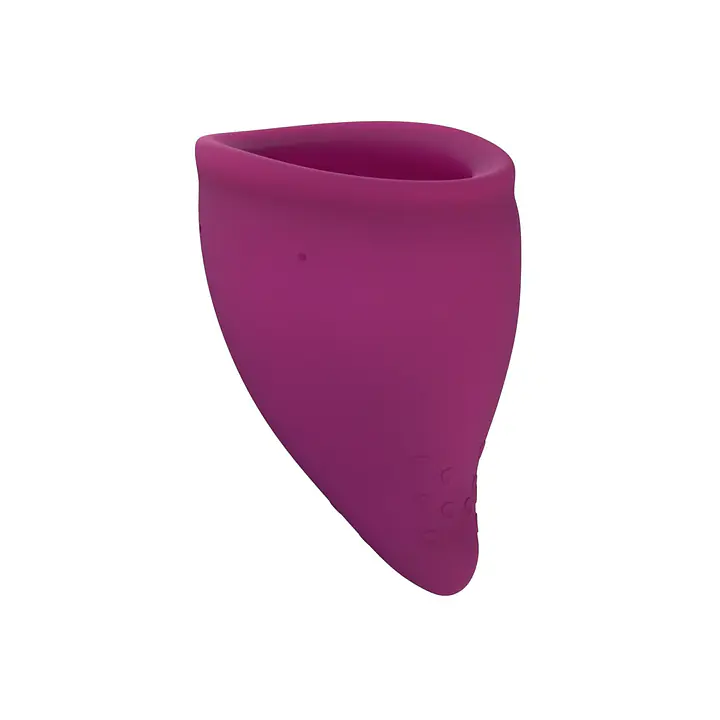 Менструальна чаша Fun Factory FUN CUP SIZE B, бордова, багаторазова, діаметр 4,3 см, об’єм 30 мл - Master