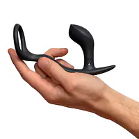 Анальна пробка з ерекційним кільцем Fun Factory BOOTIE RING slate - Master
