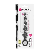 Анальний ланцюжок Dorcel Deep Feel, силікон, макс. діаметр 2,5 см, пружна - Master