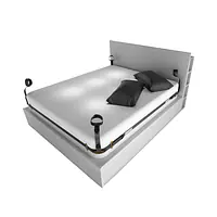 Фіксатори рук і ніг для ліжка LOCKINK BDSM Adjustable Bed Restraint Kit - Master