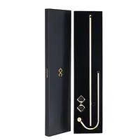 Анальний гак LOCKINK Golden Adjustable Anal Hook Set - Master