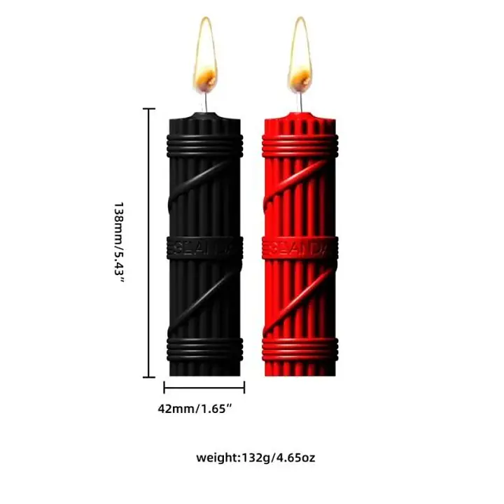 Свічки для BDSM LOCKINK SEVANDA Fetish Drip Candles Set 2 шт - Master