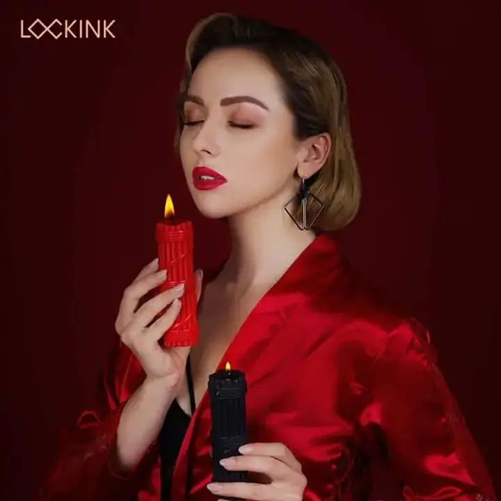 Свічки для BDSM LOCKINK SEVANDA Fetish Drip Candles Set 2 шт - Master