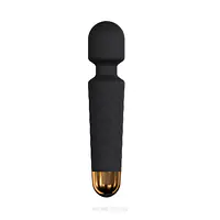Мінівібромасажер Dorcel Wand Wanderful Black потужний, водонепроникний, 18 режимів роботи - Master