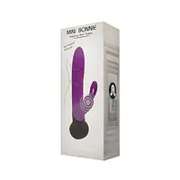 Вібратор з обертанням стовбура Adrien Lastic Mini Bonnie з петелькою для пальчика - Master