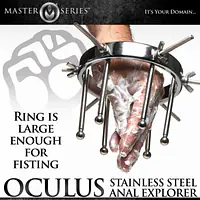 Анальний розширювач Master Series Oculus Stainless Steel Anal Explorer - Master