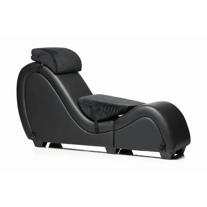 Секс-крісло з подушками Master Series Kinky Sex Lounge with Cushions - Black - Master