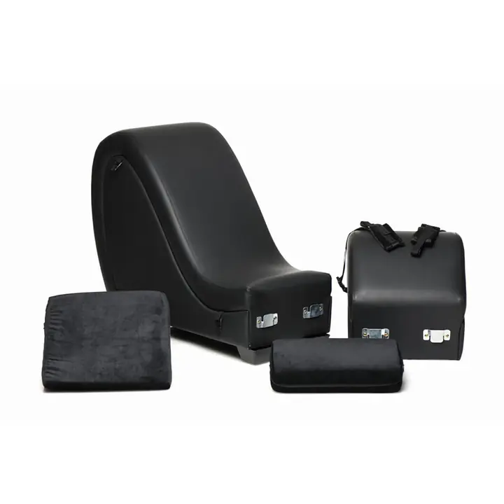 Секс-крісло з подушками Master Series Kinky Sex Lounge with Cushions - Black - Master