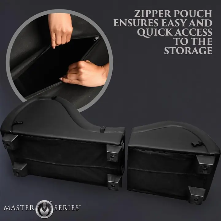 Секс-крісло з подушками Master Series Kinky Sex Lounge with Cushions - Black - Master