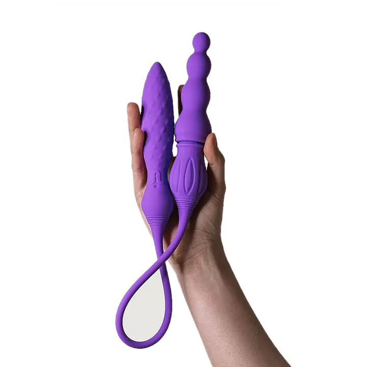 Вібратор двосторонній Adrien Lastic AD-2X з пультом LRS - Master