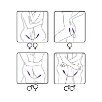 Вібратор двосторонній Adrien Lastic AD-2X з пультом LRS - Master