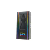 Анальна пробка Adrien Lastic Amuse Big Black (L) з двома переходами, макс. діаметр 4,4 см - Master