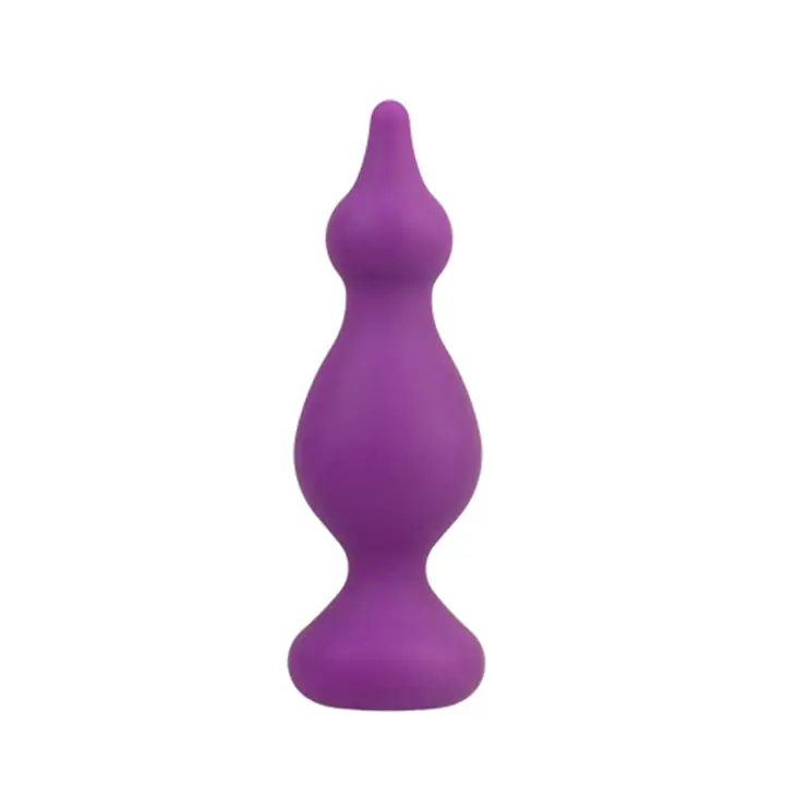 Анальна пробка Adrien Lastic Amuse Medium Purple (M) з двома переходами, макс. діаметр 3,6 см - Master