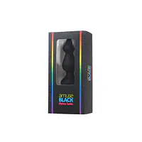 Анальна пробка Adrien Lastic Amuse Mini Black (S) з двома переходами, макс. діаметр 3 см - Master