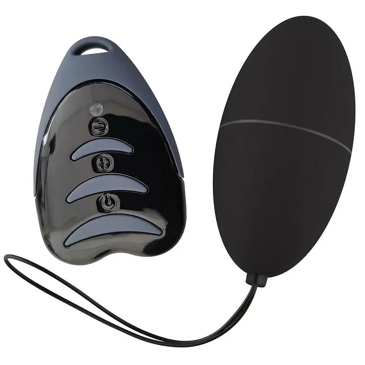 Віброяйце Alive Magic Egg 3.0 Black із пультом ДУ - Master