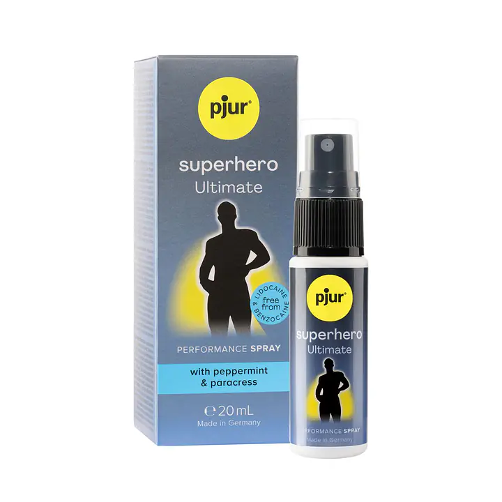 Пролонгувальний спрей pjur Superhero Ultimate Spray 20 мл, найсильніший - Master