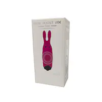 Віброкуля Adrien Lastic Pocket Vibe Rabbit Pink зі стимулювальними вушками - Master