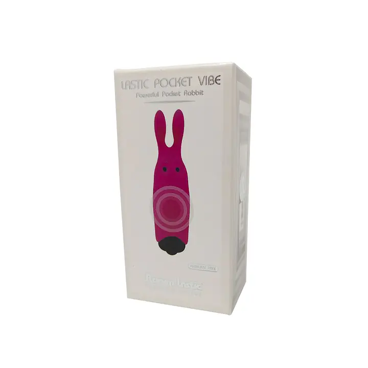 Віброкуля Adrien Lastic Pocket Vibe Rabbit Pink зі стимулювальними вушками - Master
