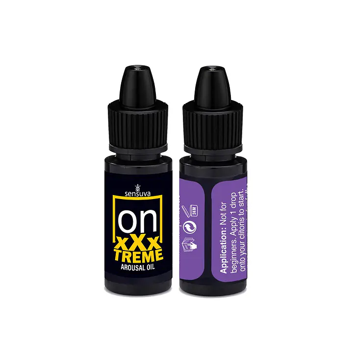 Збуджувальні краплі для клітора Sensuva On xXxTREME Arousal Oil (5 мл) with Antidote (5 мл) - Master