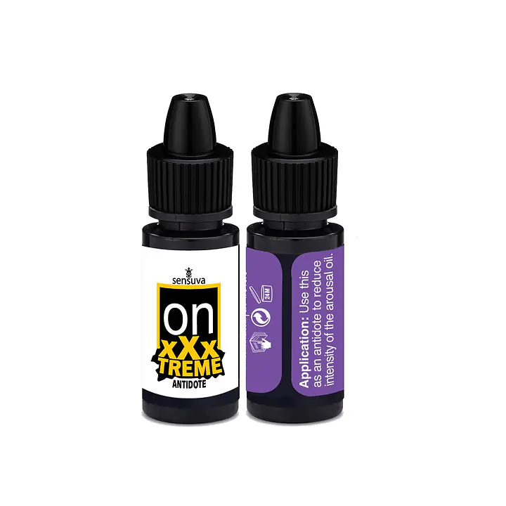 Збуджувальні краплі для клітора Sensuva On xXxTREME Arousal Oil (5 мл) with Antidote (5 мл) - Master