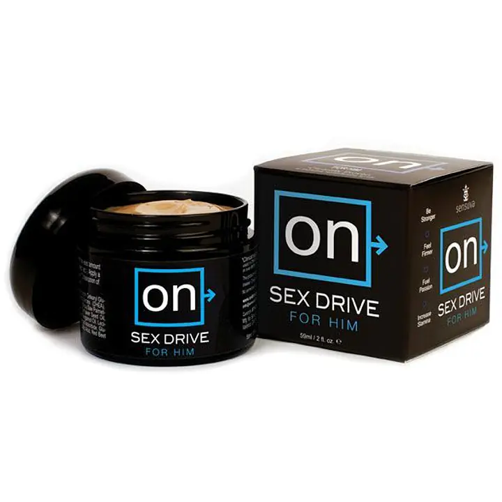 Крем для підвищення лібідо у чоловіків Sensuva ON Sex Drive for Him 50мл, з натуральними екстрактами - Master