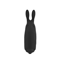 Віброкуля Adrien Lastic Pocket Vibe Rabbit Black зі стимулювальними вушками - Master