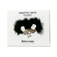 Наручники металеві Adrien Lastic Handcuffs Pink з рожевою пухнастою обробкою - Master