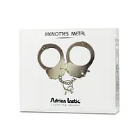 Наручники металеві Adrien Lastic Handcuffs Metallic (поліцейські) - Master