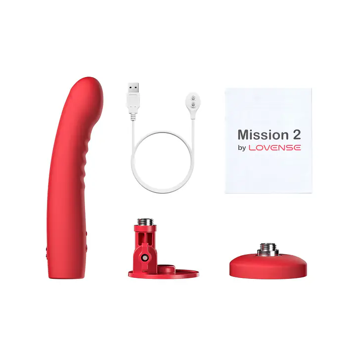 Дилдо з вібрацією Lovense Mission 2 Vibrating suction cup dildo - Master