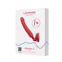 Дилдо з вібрацією Lovense Mission 2 Vibrating suction cup dildo - Master