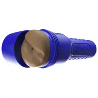 Мастурбатор-попка Fleshlight Boost Blast Female Medium Dark Flesh, плаваючі кільця Turbo Tech - Master