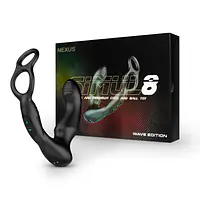 Стимулятор простати Nexus SIMUL8 Wave Edition з ерекційним кільцем - Master