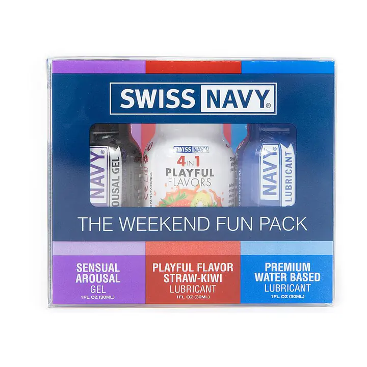 Набір Swiss Navy Weekend Fun Pack 3 х 30 мл - Master