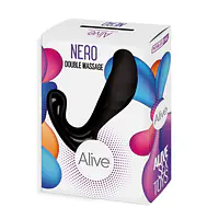 Найдешевший масажер простати Alive Nero для новачків, силікон і пластик, відмінно для старту - Master
